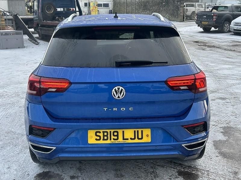 Used VW T-Roc R-line 2019 Blue SUV