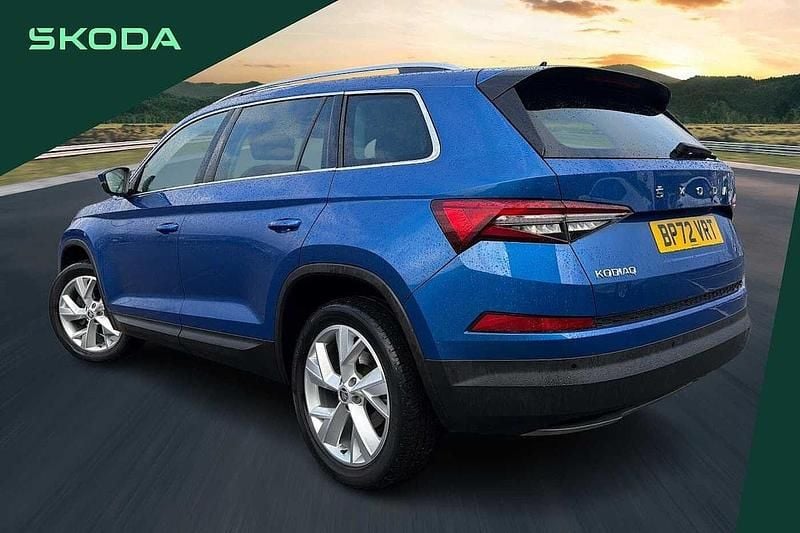 Used Skoda Kodiaq SE L 150 HP (110 kW) 2023 Blue SUV