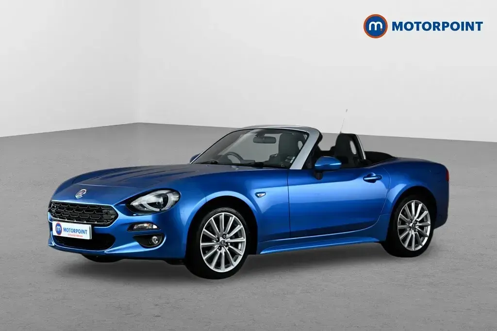 Used Fiat 124 Spider Lusso Plus 140 HP (102 kW) 2017 Blue Cabriolet