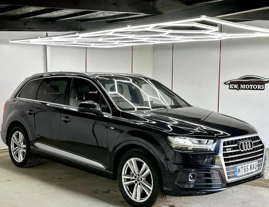 Used Audi Q7 S-Line 272 HP (200 kW) 2015 Black SUV
