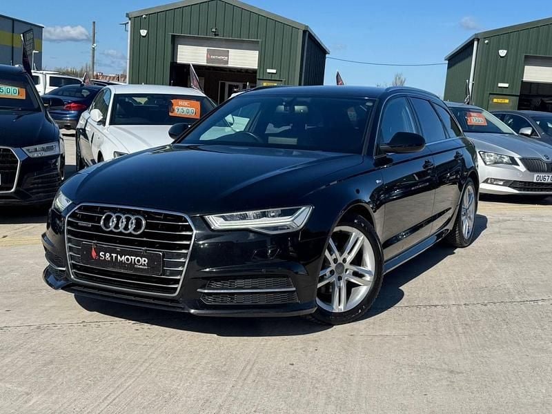 Used Audi A6 S-Line 190 HP (139 kW) 2016 Black Estate