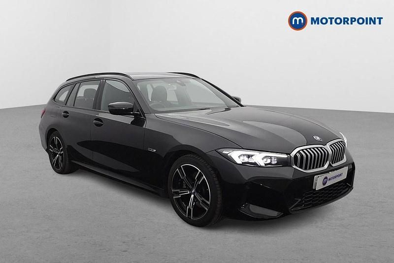 Used BMW 330e M Sport 2022 Black Estate