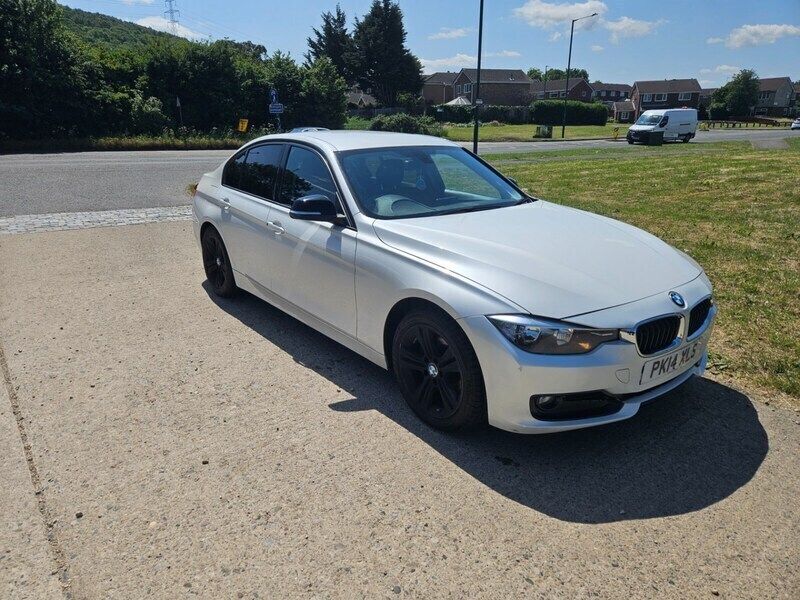 White Used 2014 BMW 316 Sport Line Sedan | £4,790 (Good price) - Image 1/4