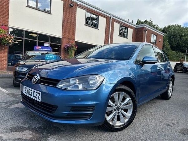 Blue Used 2013 VW Golf VII SE Hatchback | £5,995 (Fair price) - Image 1/1