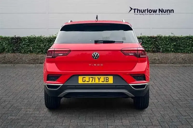 Usado VW T-Roc SEL 150 CV (110 kW) 2021 Rojo SUV