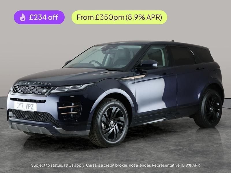 Blue Used 2021 Land Rover Range Rover evoque SE Dynamic Estate | £23,223 (Good price) - Image 1/2