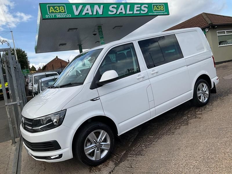 White Used 2017 VW T6 Highline Van | £24,995 (Expensive) - Image 1/4