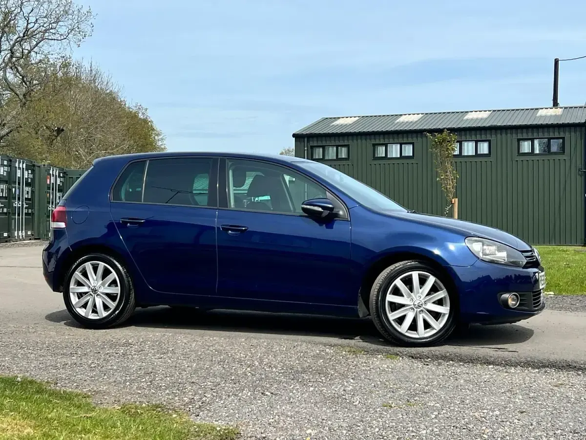 Used VW Golf VI GT 140 HP (102 kW) 2010 Blue Hatchback