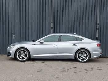 Used Audi A5 S-Line 190 HP (139 kW) 2019 Silver Coupe