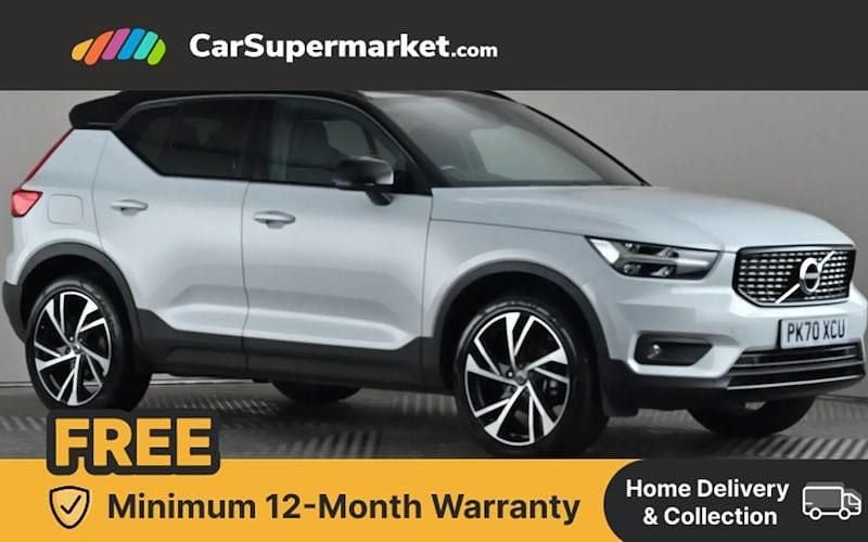 Silver Used 2020 Volvo XC40 R-Design Pro SUV | £20,997 (Fair price) - Image 1/4