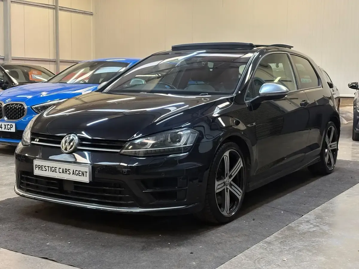 Used VW Golf VII R 2015 Black Hatchback