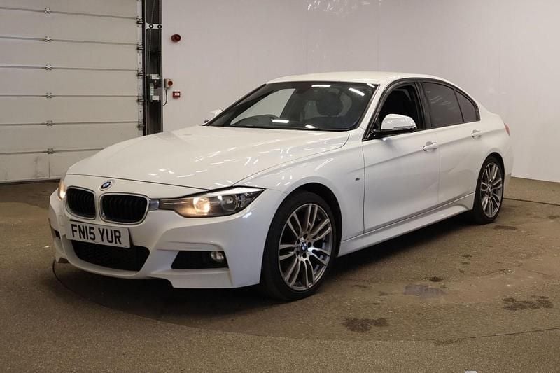 Begagnad BMW 320 M Sport 2015 Vit Sedan