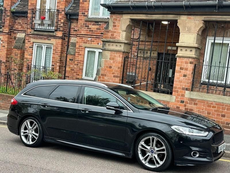 Black Used 2015 Ford Mondeo Titanium Estate | £3,950 (Fair price) - Image 1/4