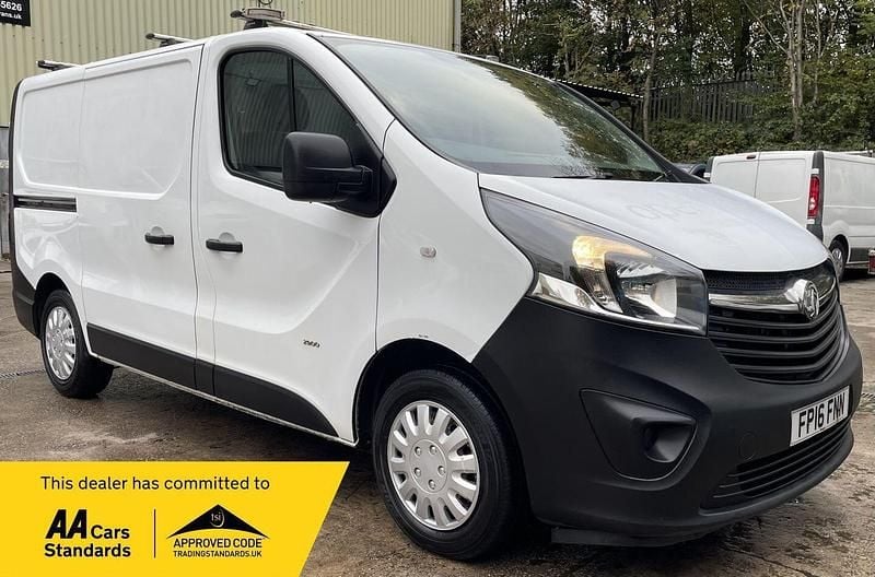 White Used 2016 Vauxhall Vivaro Van | £4,995 (A bit pricey) - Image 1/2