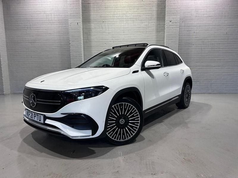 White Used 2021 Mercedes EQA250 AMG line SUV | £25,200 (Expensive) - Image 1/4