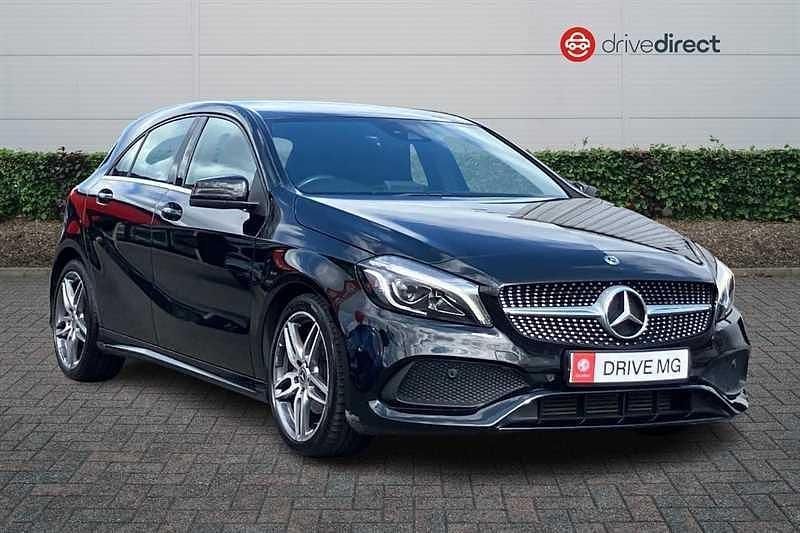 Metallic paint Used 2017 Mercedes A180 AMG line Hatchback | £15,499 (Fair price) - Image 1/4