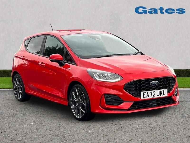 Red Used 2022 Ford Fiesta ST-Line Hatchback | £13,000 (Fair price) - Image 1/4