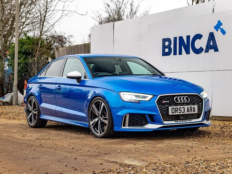 Blue Used 2017 Audi RS3 Advanced Sedan | £34,000 (Fair price) - Image 1/4