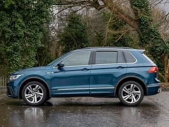 Used VW Tiguan R-line Edition 150 HP (110 kW) 2023 Blue SUV