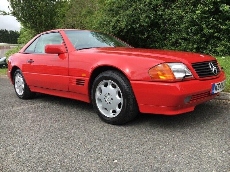 Red Used 1993 Mercedes SL300 Cabriolet | £12,995 - Image 1/4