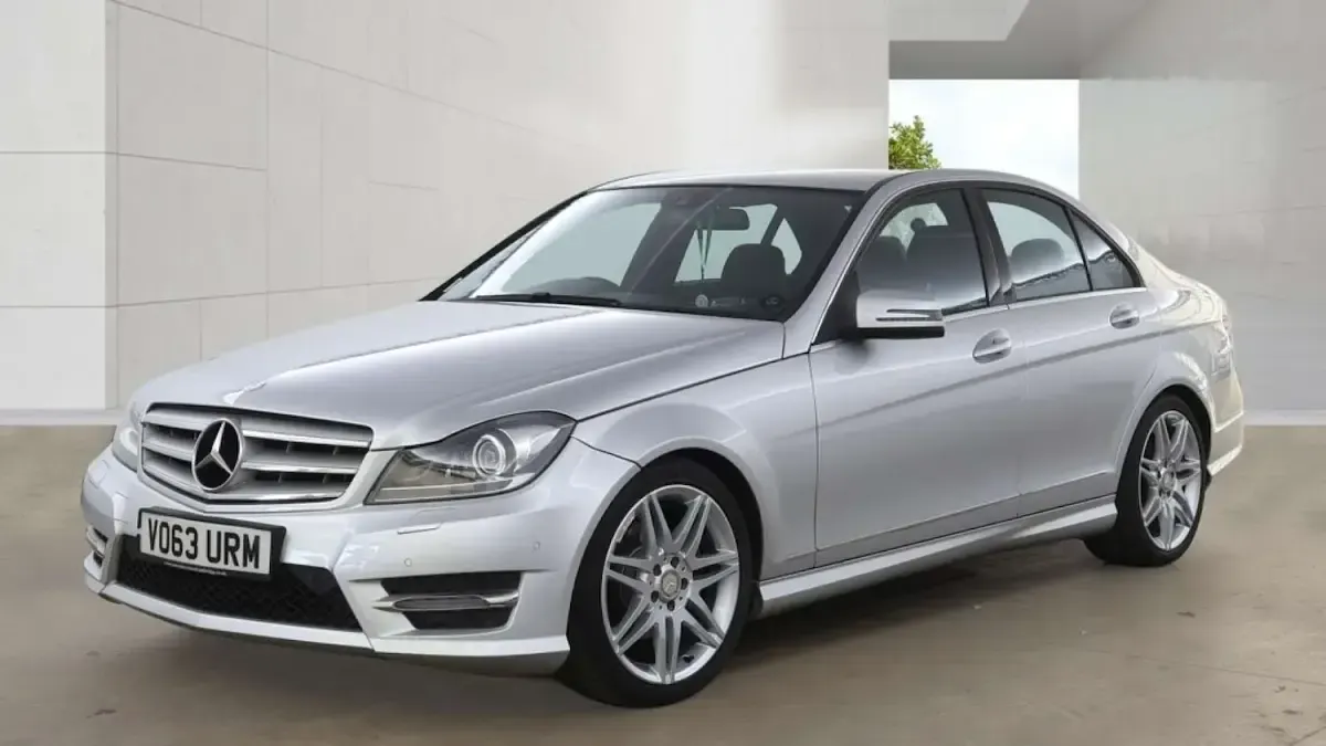 Used Mercedes C220 AMG 2013 Silver Sedan