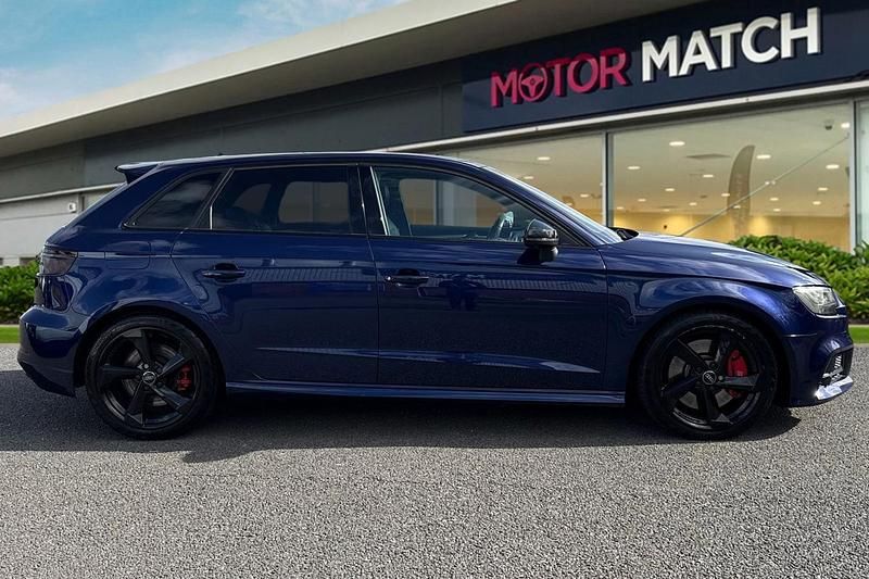 Used Audi S3 Sportback Black Edition 2018 Blue Hatchback