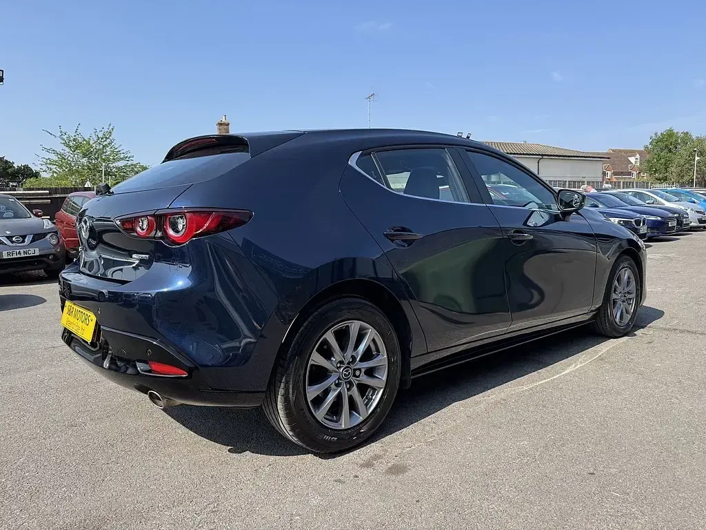 Used Mazda 3 Luxury 2022 Blue Hatchback
