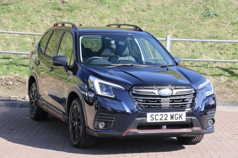 Blue Used 2022 Subaru Forester Sport SUV | £25,895 (Fair price) - Image 1/3