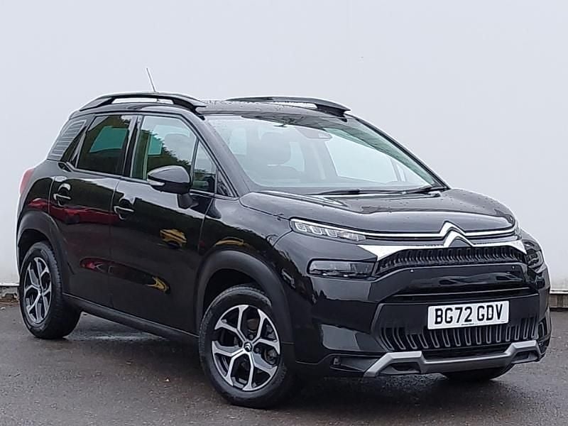 Black Used 2022 Citroën C3 Aircross PureTech SUV | £12,998 (Fair price) - Image 1/4