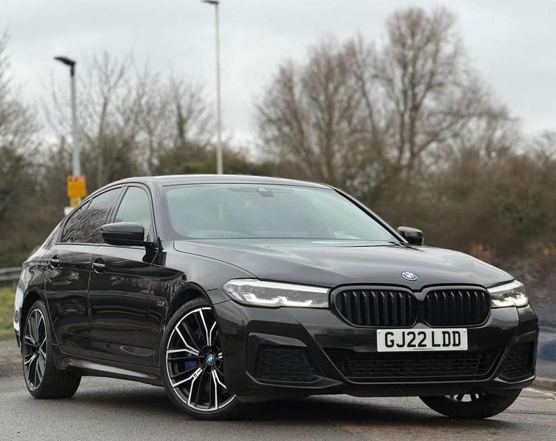 Used BMW 545e M Sport 2022 Black Sedan