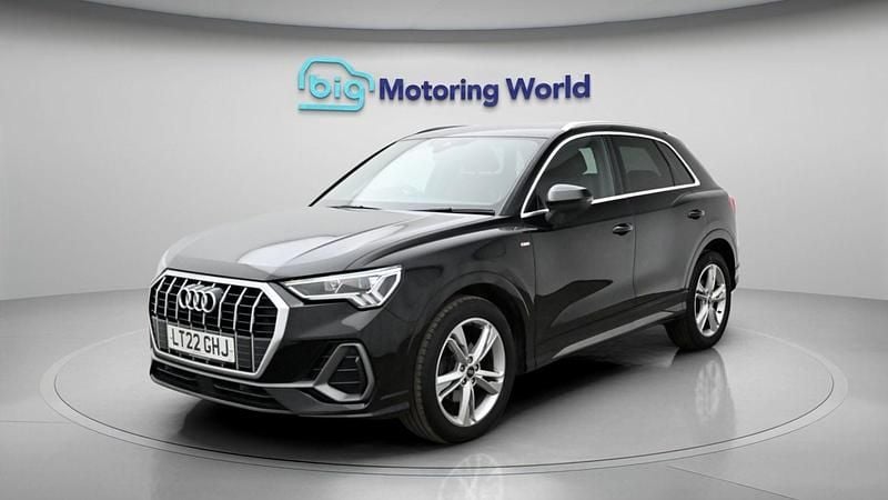 Used Audi Q3 S-Line 150 HP (110 kW) 2022 Black SUV