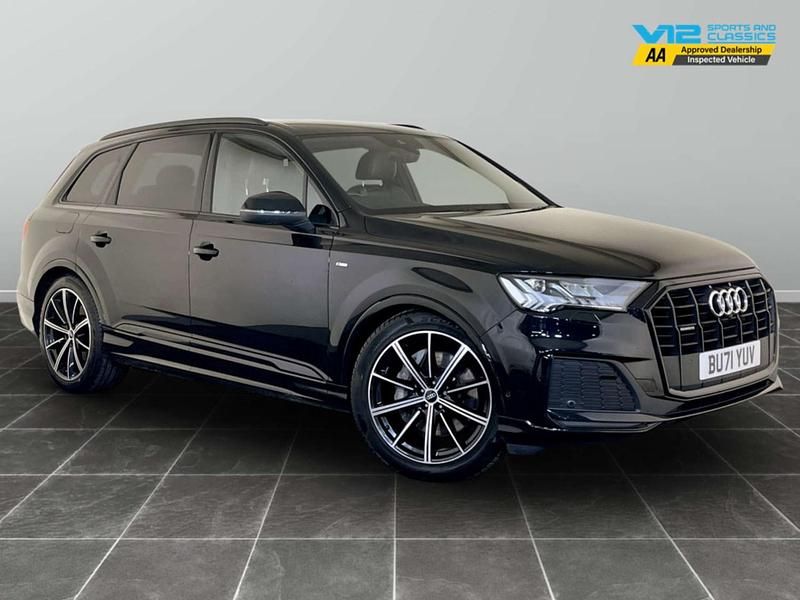 Used Audi Q7 Black Edition 286 HP (210 kW) 2021 Black SUV