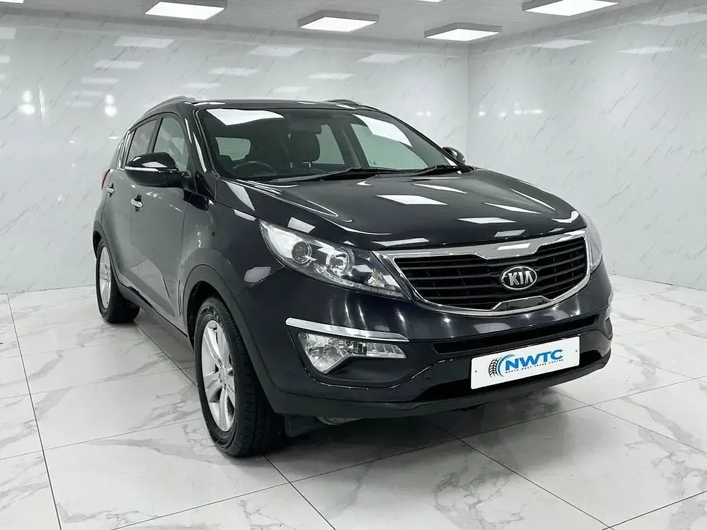 Używany Kia Sportage 133 KM (97 kW) 2012 Czarny SUV