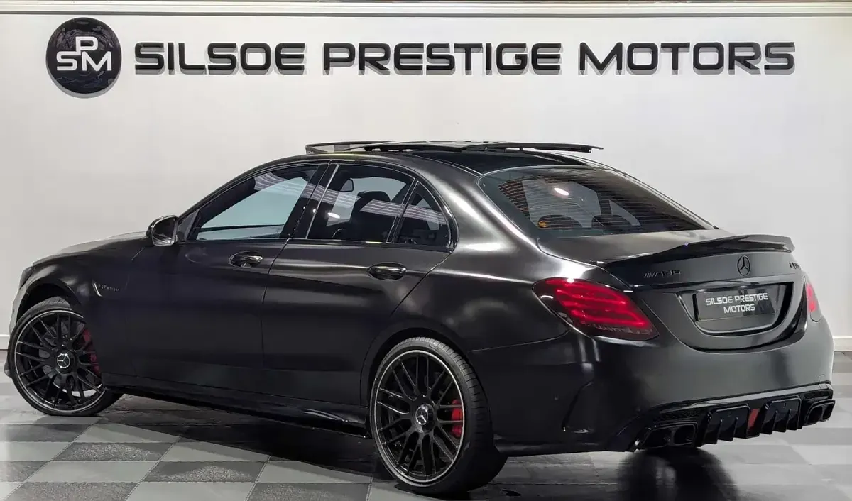 Used Mercedes C63S AMG Premium 2017 Black Sedan
