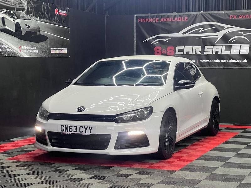 Used VW Scirocco R 261 HP (191 kW) 2013 White Coupe
