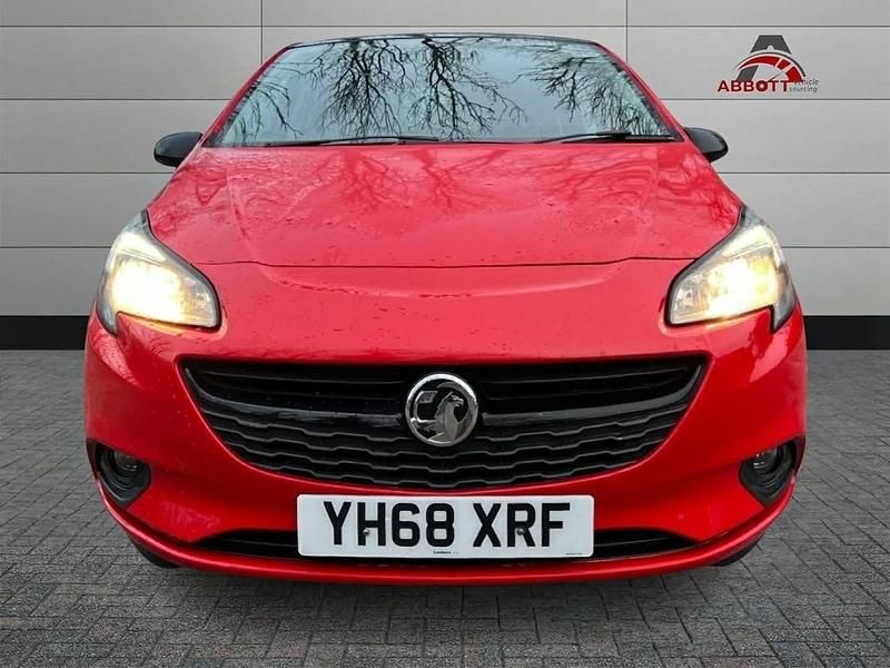 Used Vauxhall Corsa 75 HP (55 kW) 2018 Red Hatchback