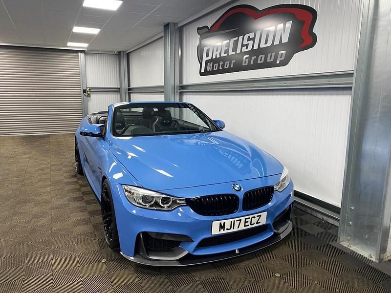 Used BMW M4 Cabriolet 2017 Blue Cabriolet