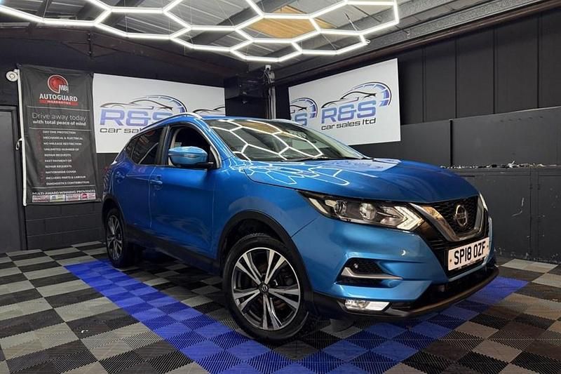 Black Used 2018 Nissan Qashqai N-Connecta SUV | £7,500 (Fair price) - Image 1/1