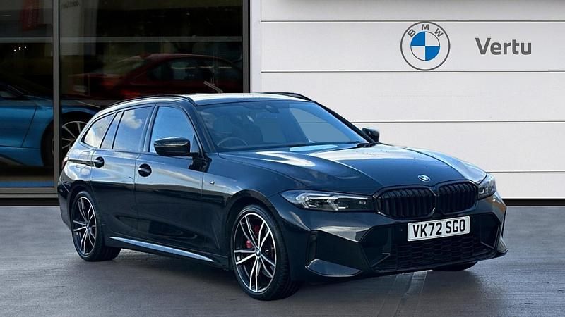 Black Used 2022 BMW 320 M Sport Estate | £28,900 (A bit pricey) - Image 1/3