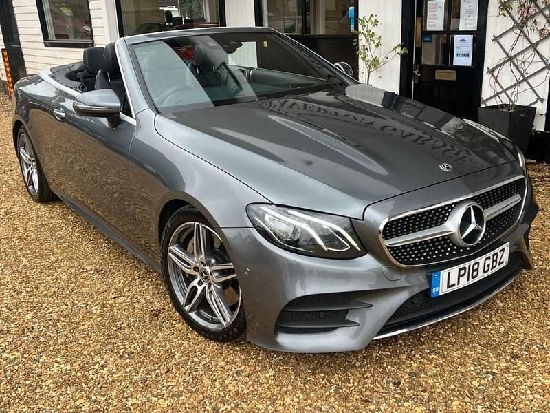Grey Used 2018 Mercedes E300 AMG line Cabriolet | £16,994 (Fair price) - Image 1/4