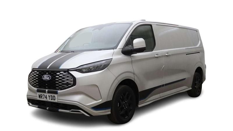 Silver Used 2024 Ford E-Transit Sport Van | £27,299 (Fair price) - Image 1/3