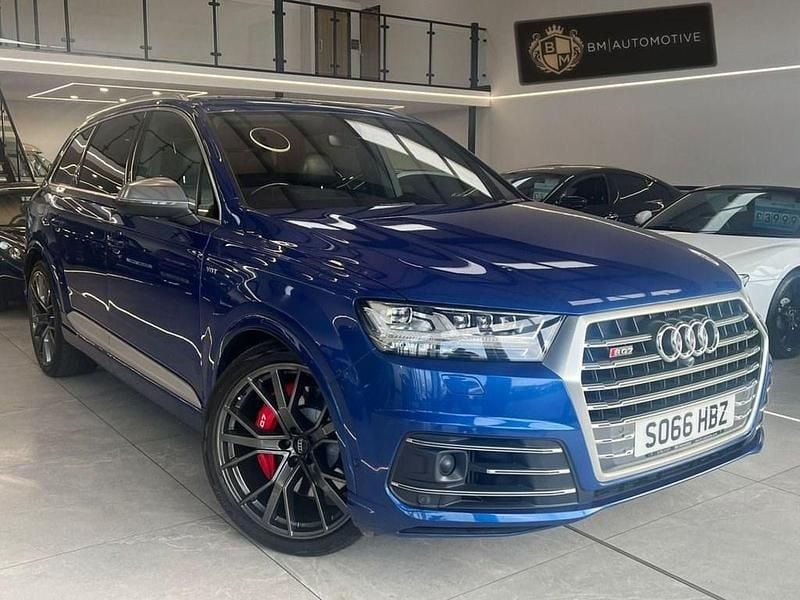 Used Audi SQ7 Comfort 435 HP (319 kW) 2016 Blue SUV