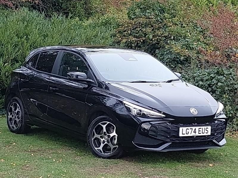 Black Used 2025 MG MG3 Trophy Hatchback | £16,698 (Good price) - Image 1/4