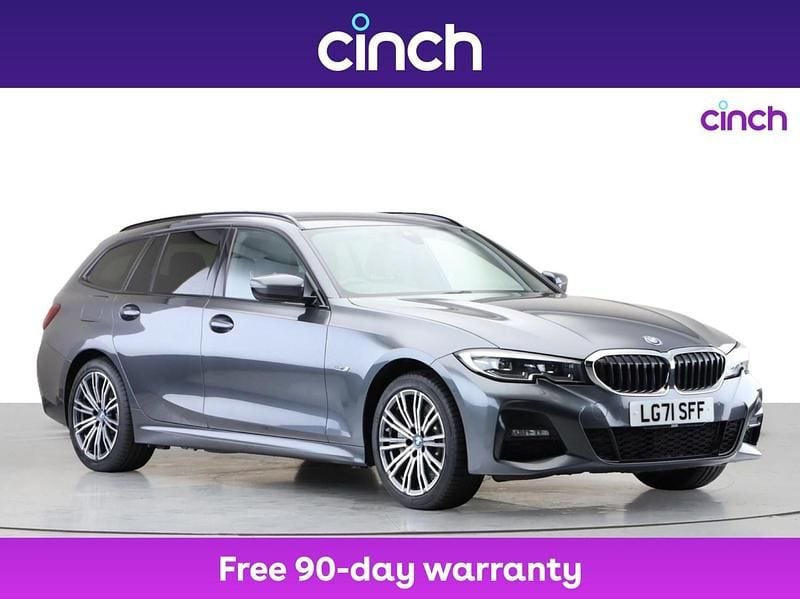 Grey Used 2021 BMW 330e M Sport Estate | £18,949 (Fair price) - Image 1/3