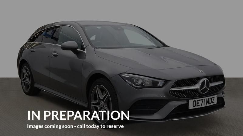 Grey Used 2022 Mercedes CLA250e AMG Line Premium Sedan | £19,420 (Fair price) - Image 1/4
