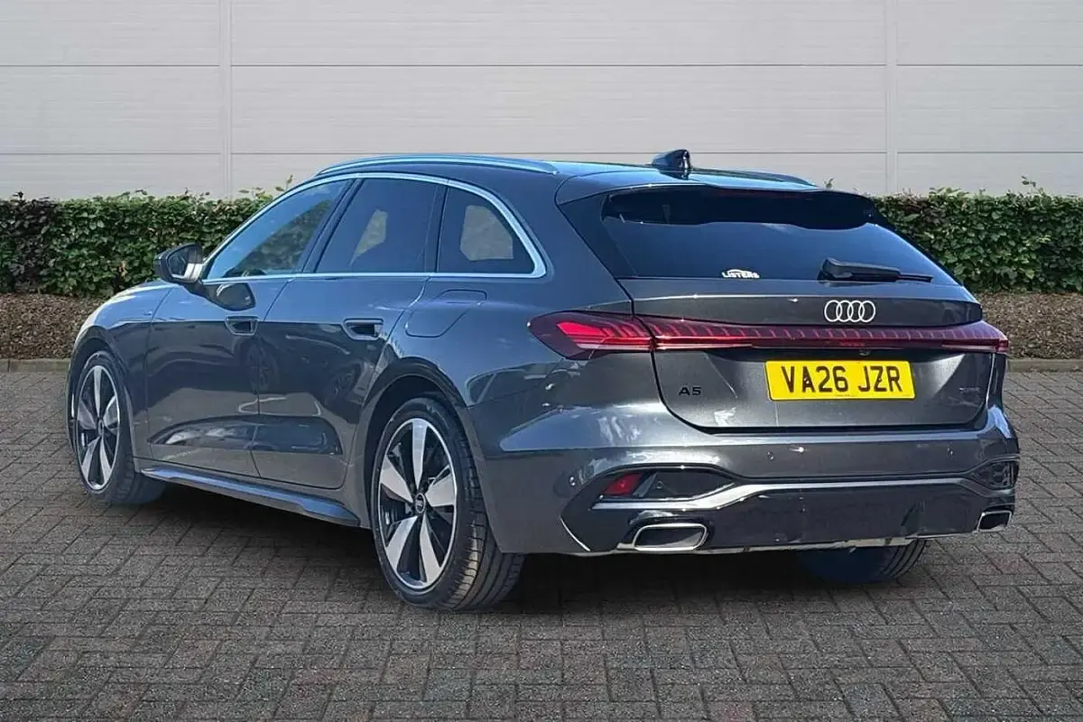 New Audi A5 S-Line 295 HP (216 kW) 2026 Daytona grey, pearl effect Estate