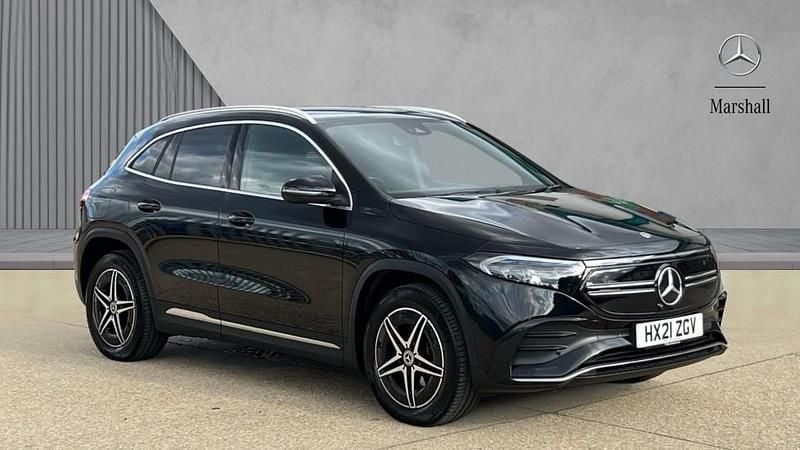 Black Used 2021 Mercedes EQA250 AMG line SUV | £21,895 (Fair price) - Image 1/4