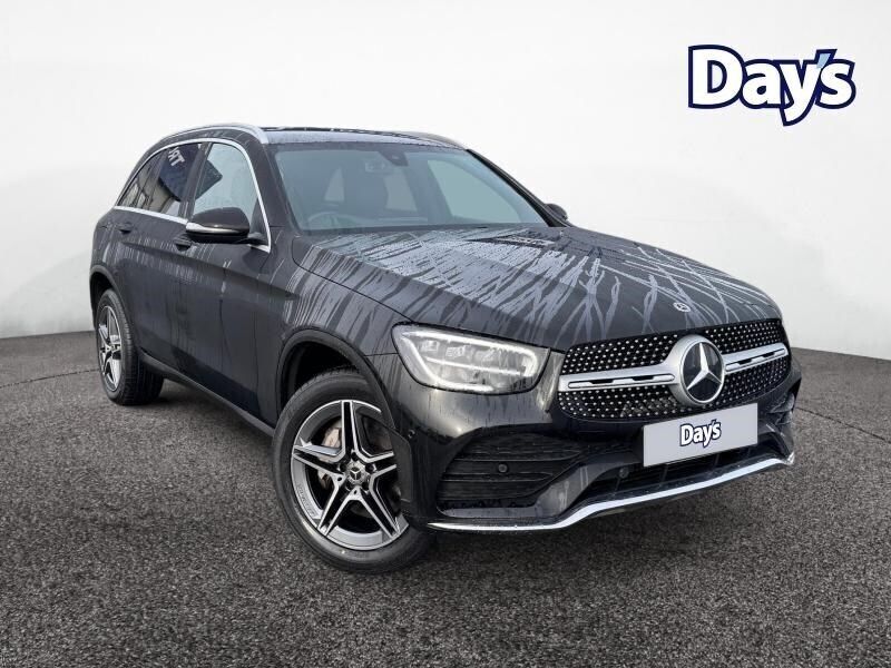 Black Used 2022 Mercedes GLC300e AMG line SUV | £28,992 (Super price) - Image 1/3