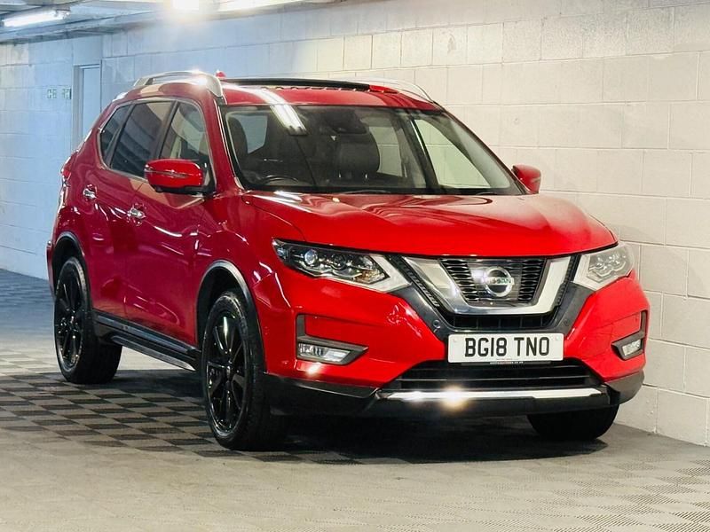 Red Used 2018 Nissan X-Trail Tekna SUV | £11,989 (Good price) - Image 1/4