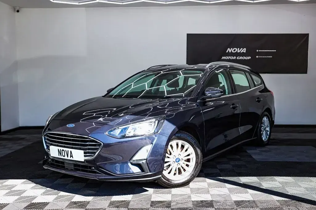 Used Ford Focus Titanium 155 HP (114 kW) 2020 Blue Estate